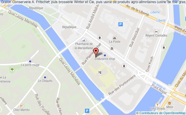 Conserverie A. Fritscher, Puis Brosserie Winter Et Cie, Puis Usine De Produits Agro-alimntaires (usine De Foie Gras) Sorg, Puis Arso, Puis Ed Artzner Sa, Puis Magasin De Commerce Et Logement  Strasbourg