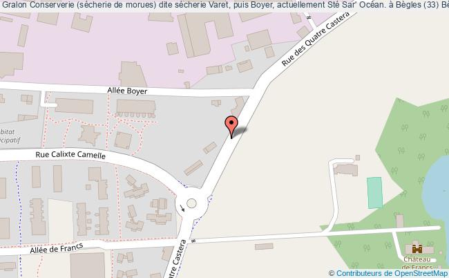 Conserverie (sécherie De Morues) Dite Sécherie Varet, Puis Boyer, Actuellement Sté Sar' Océan. à Bègles (33) 