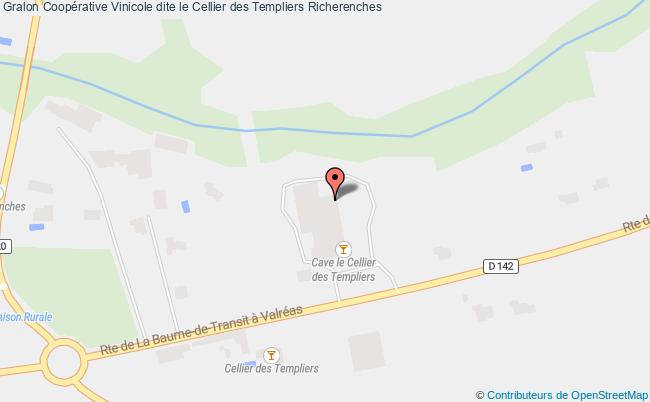 Coopérative Vinicole Dite Le Cellier Des Templiers  Richerenches
