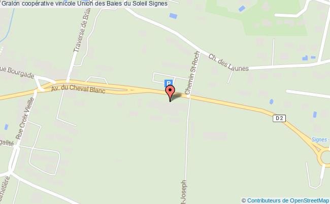 Coopérative Vinicole Union Des Baies Du Soleil  Signes