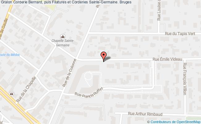 Corderie Bernard, Puis Filatures Et Corderies Sainte-germaine.  Bruges