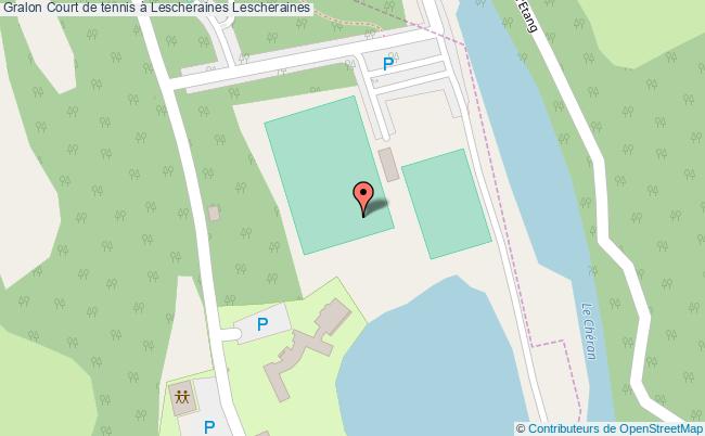Court De Tennis à Lescheraines 