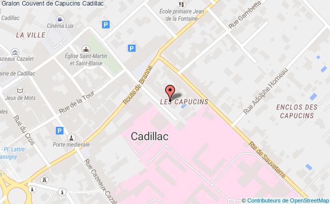 Couvent De Capucins  Cadillac