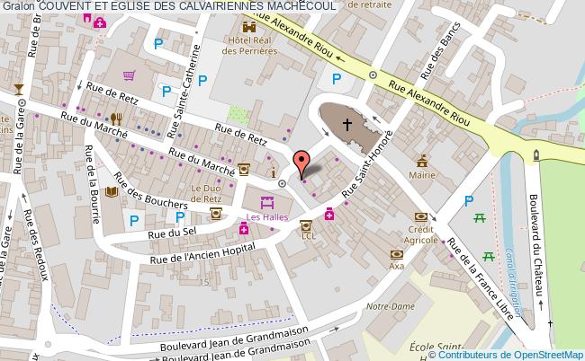 Couvent Et Eglise Des Calvairiennes  Machecoul