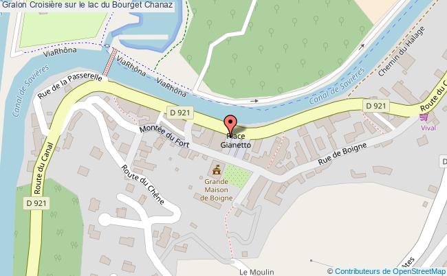 Croisière Sur Le Lac Du Bourget  Chanaz