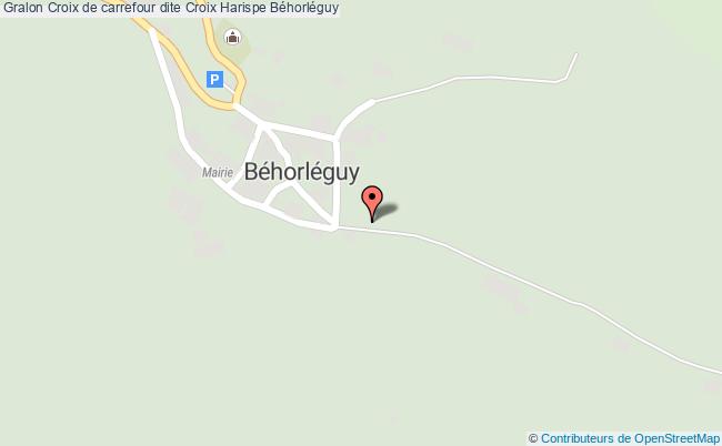 Croix De Carrefour Dite Croix Harispe  Béhorléguy