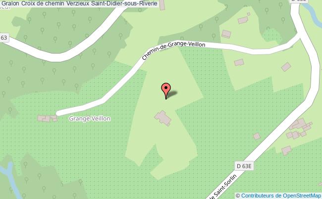 Croix De Chemin Verzieux  Saint-didier-sous-riverie