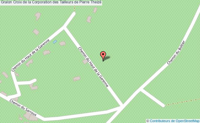 Croix De La Corporation Des Tailleurs De Pierre  Theizé