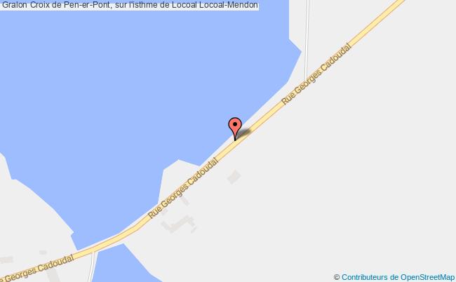 Croix De Pen-er-pont, Sur L'isthme De Locoal  Locoal-mendon