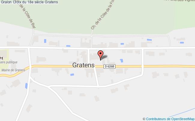 Croix Du 18e Siècle  Gratens