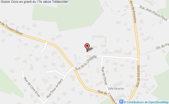 Croix En Granit Du 17e Siècle  Trébeurden