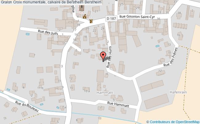 Croix Monumentale, Calvaire De Berstheim 