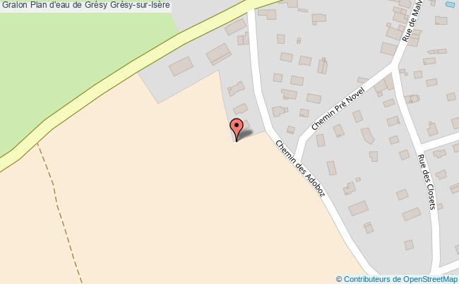 Plan d'eau de Grésy