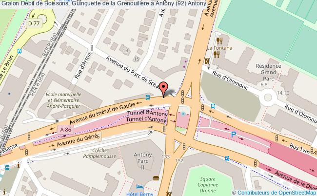 Débit De Boissons, Guinguette De La Grenouillère à Antony (92) 