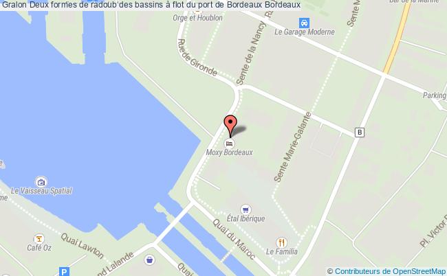 Deux Formes De Radoub Des Bassins à Flot Du Port De Bordeaux 