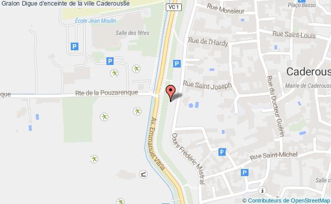 Digue D'enceinte De La Ville  Caderousse