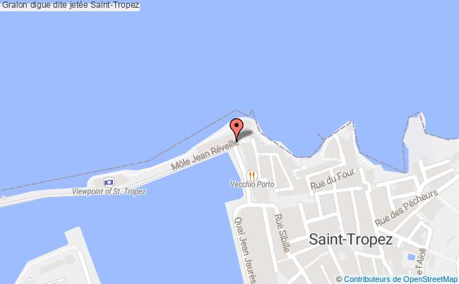 Digue Dite Jetée  Saint-tropez