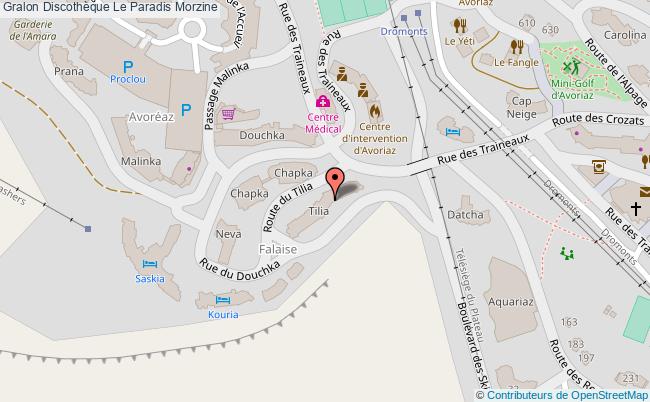 Discothèque Le Paradis  Morzine