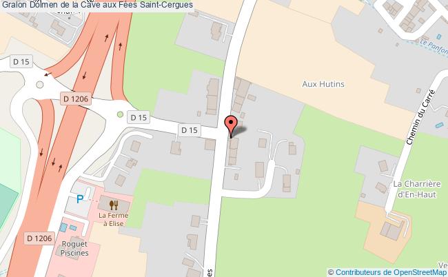 Dolmen De La Cave Aux Fées  Saint-cergues