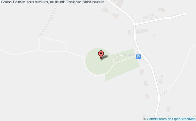Dolmen Sous Tumulus, Au Lieudit Dissignac  Saint-nazaire