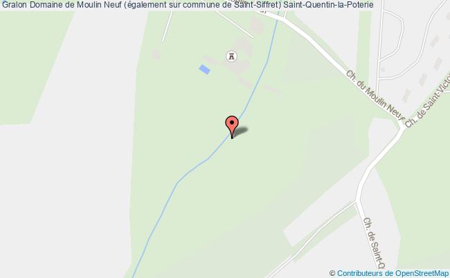Domaine De Moulin Neuf (également Sur Commune De Saint-siffret)  Saint-quentin-la-poterie