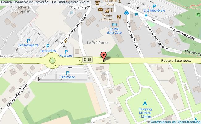 Domaine De Rovorée - La Châtaignière  Yvoire