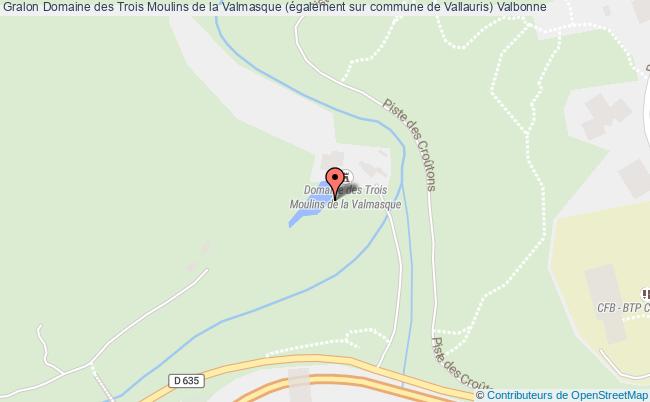 Domaine Des Trois Moulins De La Valmasque (également Sur Commune De Vallauris)  Valbonne