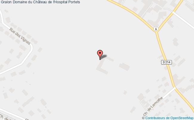 Domaine Du Château De L'hospital  Portets