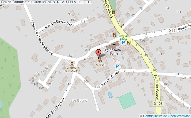 Domaine Du Ciran  Ménestreau-en-villette