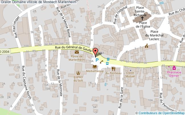 Domaine Viticole De Mosbach  Marlenheim