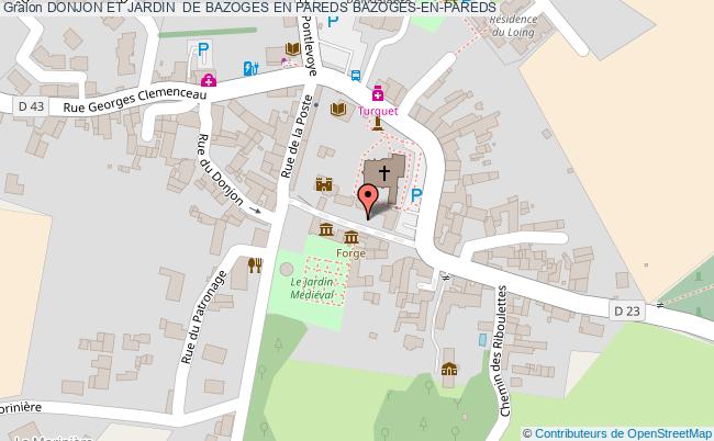 Donjon Et Jardin  De Bazoges En Pareds  Bazoges-en-pareds