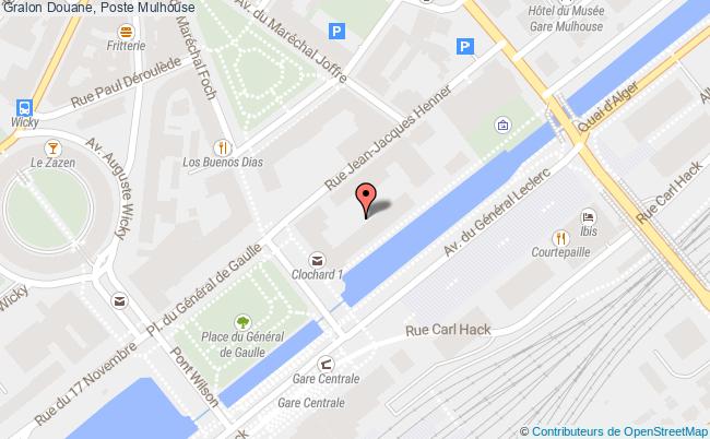 Douane, Poste  Mulhouse