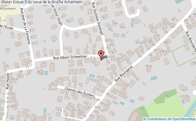 Ecluse 8 Du Canal De La Bruche  Achenheim