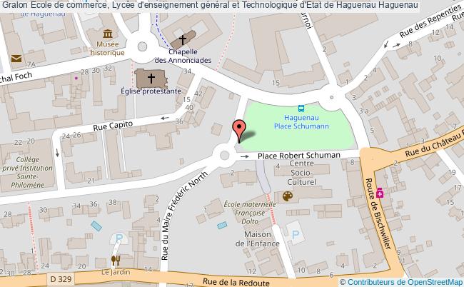 Ecole De Commerce, Lycée D'enseignement Général Et Technologique D'etat De Haguenau 