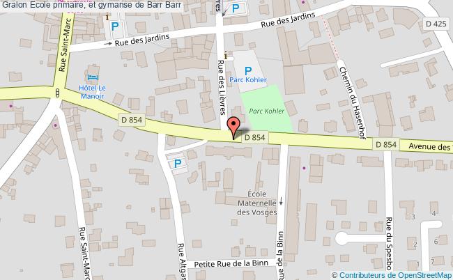 Ecole Primaire, Et Gymanse De Barr 