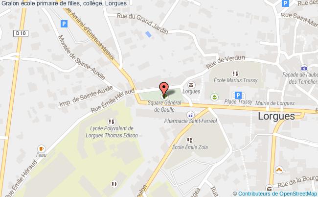 école Primaire De Filles, Collège.  Lorgues