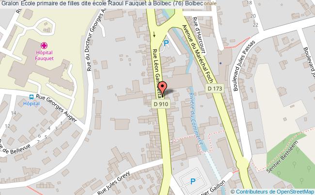 Ecole Primaire De Filles Dite école Raoul Fauquet à Bolbec (76) 