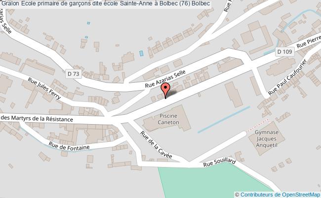 Ecole Primaire De Garçons Dite école Sainte-anne à Bolbec (76) 