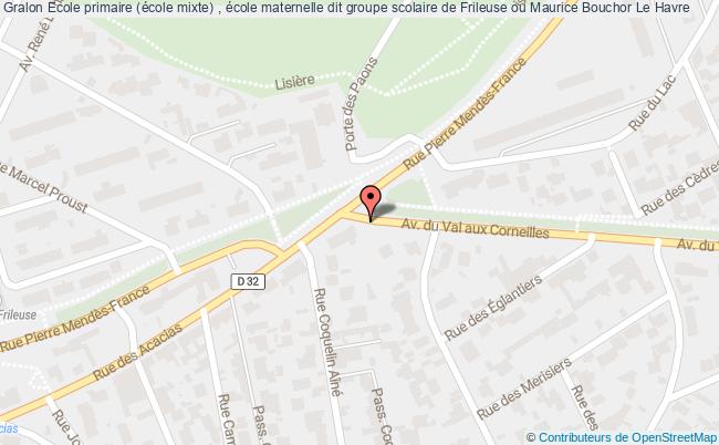Ecole Primaire (école Mixte) , école Maternelle Dit Groupe Scolaire De Frileuse Ou Maurice Bouchor  Le Havre