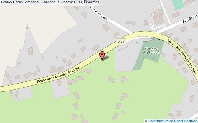 Edifice Artisanal, Carderie, à Charmeil (03) 