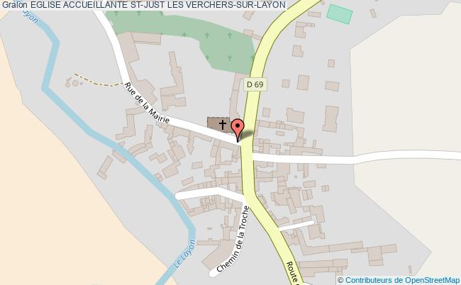 Eglise Accueillante St-just  Les Verchers-sur-layon