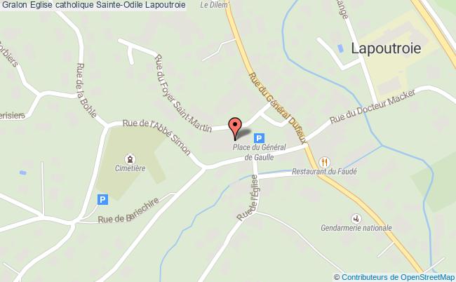 Eglise Catholique Sainte-odile  Lapoutroie