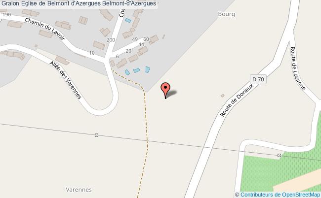 Eglise De Belmont D'azergues  Belmont-d'azergues