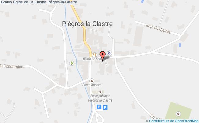 Eglise De La Clastre  Piégros-la-clastre