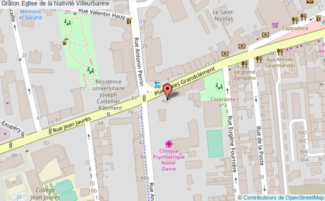 Eglise De La Nativité  Villeurbanne