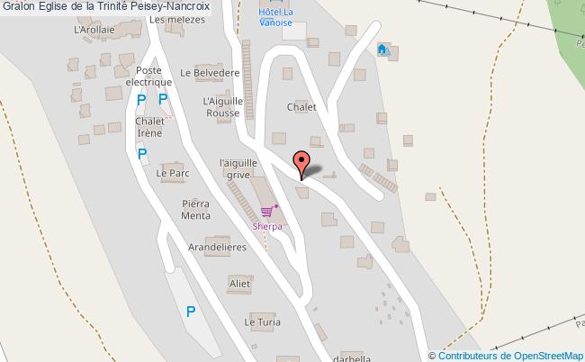 Eglise De La Trinité  Peisey-nancroix