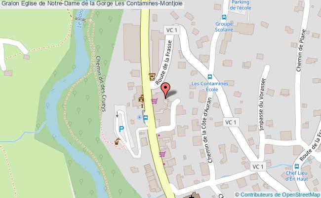 Eglise De Notre-dame De La Gorge  Les Contamines-montjoie