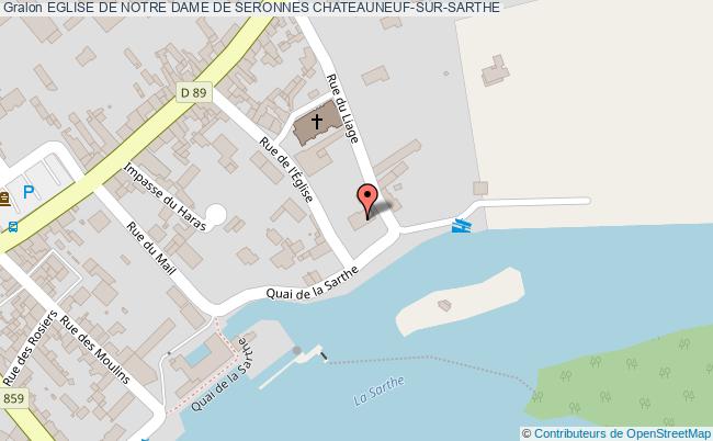 Eglise De Notre Dame De Seronnes  Châteauneuf-sur-sarthe