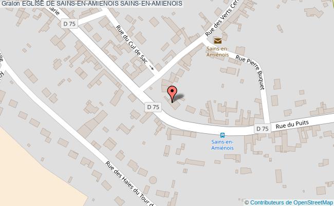 Eglise De Sains-en-amienois  Sains-en-amiénois