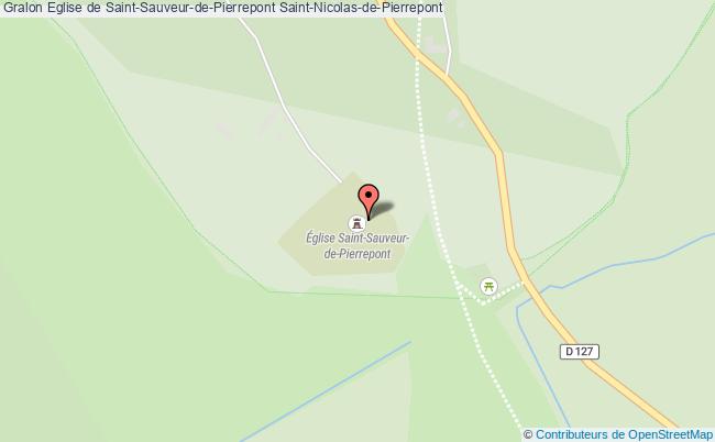 Eglise De Saint-sauveur-de-pierrepont  Saint-nicolas-de-pierrepont